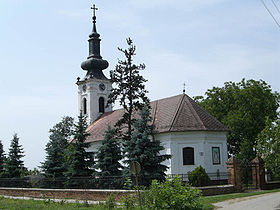 L'église orthodoxe serbe d'Aradac