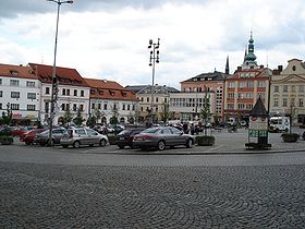 Place principale de Klatovy