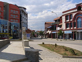 Le centre de Klinë/Klina
