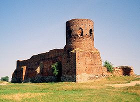 Ruines du château de Koło