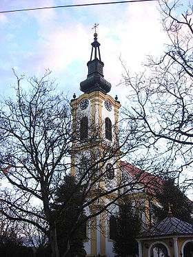 L'église orthodoxe serbe de Krčedin