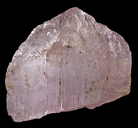 Spodumène variété Kunzite - Afghanistan 13,5x11,8 cm