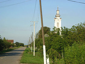 L'église orthodoxe roumaine de Mali Žam