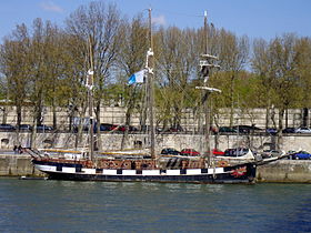 La Boudeuse, Port Autonome de Paris, 8 avril 2009