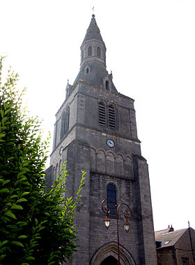 Le clocher de l'église Saint-Germain.
