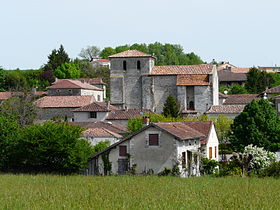 Vue générale de La Chapelle-Gonaguet