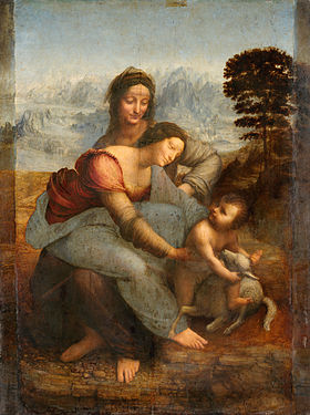 Image illustrative de l'article La Vierge, l'Enfant Jésus et sainte Anne