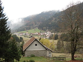 Le Village de La Ferrière dans l'Isère