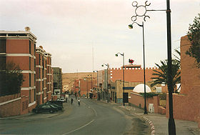 Le centre-ville de Laâyoune
