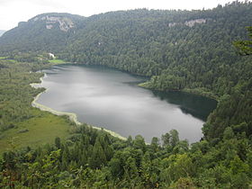 Le lac de Bonlieu