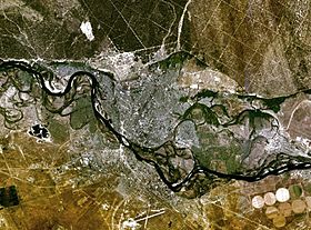 Photo-satellite de Semeï