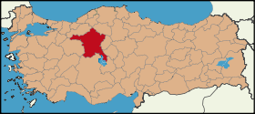 Localisation de Ankara