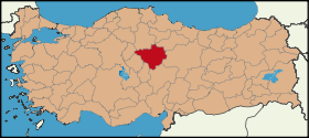 Latrans-Turkey location Yozgat.svg