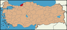 Latrans-Turkey location Zonguldak.svg