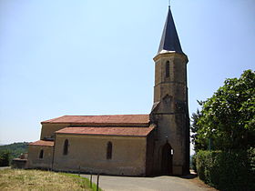 L'église de Laveraët