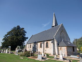 Église paroissiale Notre-Dame et if funéraire traditionnel