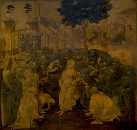 Image illustrative de l'article L'Adoration des mages (Léonard de Vinci)