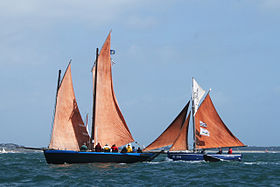 Crialeis et la Belle Iloise, golfe du Morbihan en 2007