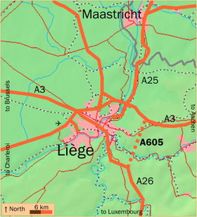 Image illustrative de l'article Autoroute belge A605