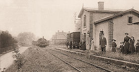 L'ancienne gare de Saint-Martin-Osmanville
