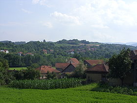 Vue générale du village