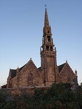 L'église paroissiale Saint-Éguiner.