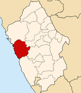 Location of the province Casma in Ancash.PNG
