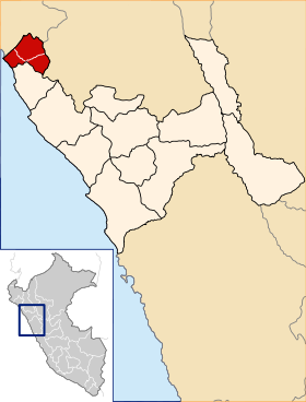 Location of the province Chepén in La Libertad.svg