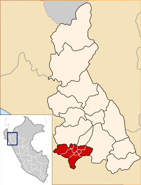 Location of the province Contumaza in Cajamarca.svg