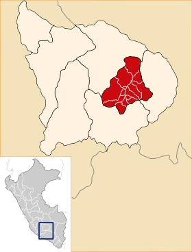 Location of the province Grau in Apurímac.svg