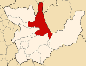 Location of the province Leoncio Prado in Huánuco.png