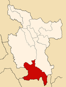 Location of the province Tocache in San Martín.PNG