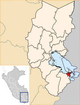 Location of the province Yunguyo in Puno.svg