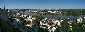 La Loire traversant la ville.