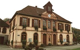 La mairie de Luttenbach