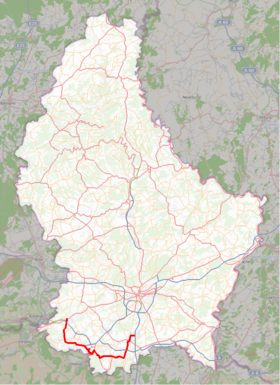 Image illustrative de l'article Route nationale 31 (Luxembourg)