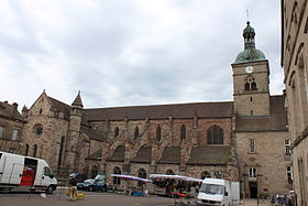 Image illustrative de l'article Basilique Saint-Pierre de Luxeuil-les-Bains