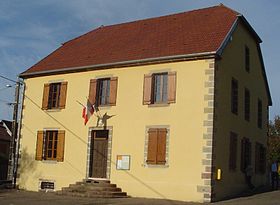 Mairie de Beveuge en octobre 2004