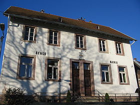 Mairie-école de Birkenwald.