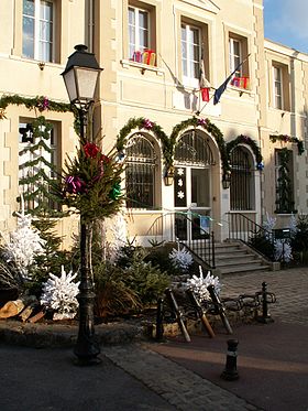 La mairie de Châtelet-en-Brie.