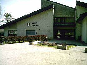 La mairie de Nurieux-Volognat
