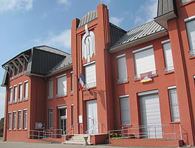 Mairie de Saint-Maurice-de-Beynost, en mars 2011