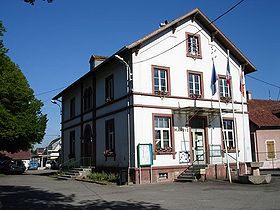 Vue de l'Hôtel de ville