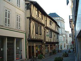 Le centre historique de Saint-Jean-d'Angély