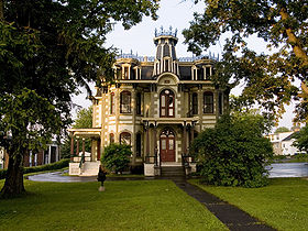 La maison Nesbitt sur la rue du Sud à Cowansville