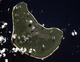 Vue satellite de Makatea