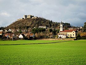 Le château et l'église