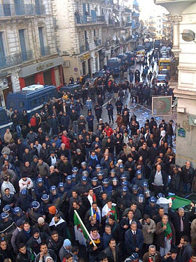 Image illustrative de l'article Protestations algériennes de 2011