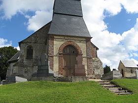 L'église de Manneville-la-Pipard