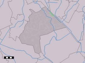 Localisation de Eexterveenschekanaal dans la commune de Aa en Hunze